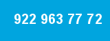 922 963 77 72 922 963 77 72